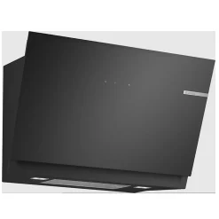Hotte décorative inclinée 80cm 438m3/h noir Bosch DWJ81AN60