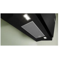 Hotte décorative inclinée 80cm 438m3/h noir Bosch DWJ81AN60