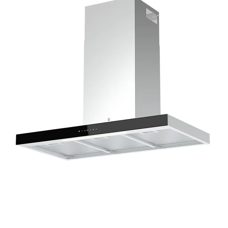 Hotte décorative inox GoodHome GHBH90ASBL 90 cm