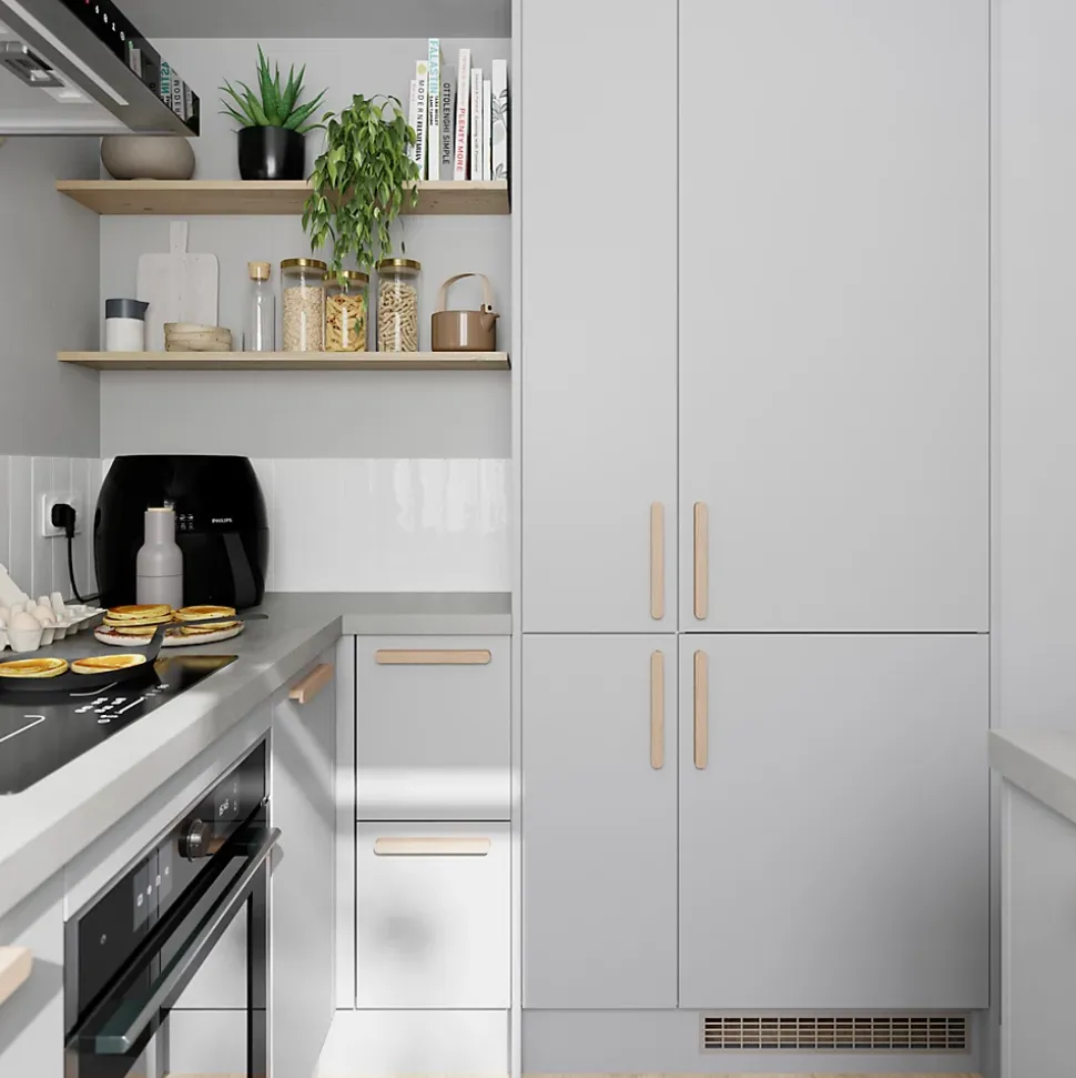 Hotte décorative inox GoodHome GHBH60ASBL, 60 cm