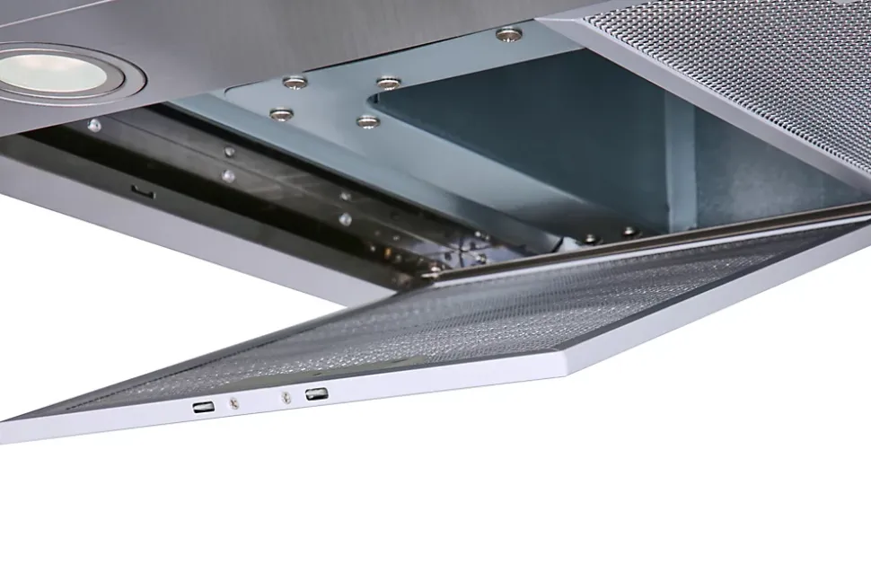 Hotte décorative l.60 cm inox BH60SS