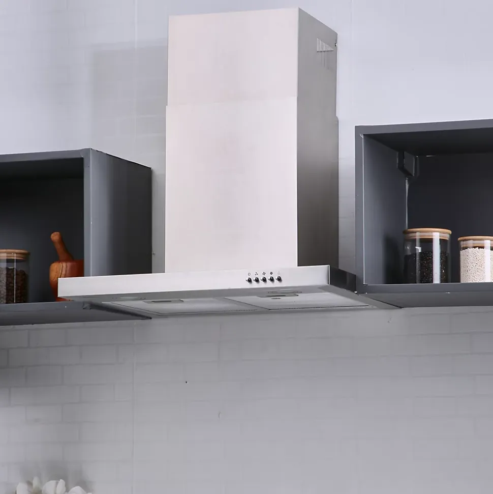 Hotte décorative l.60 cm inox BH60SS