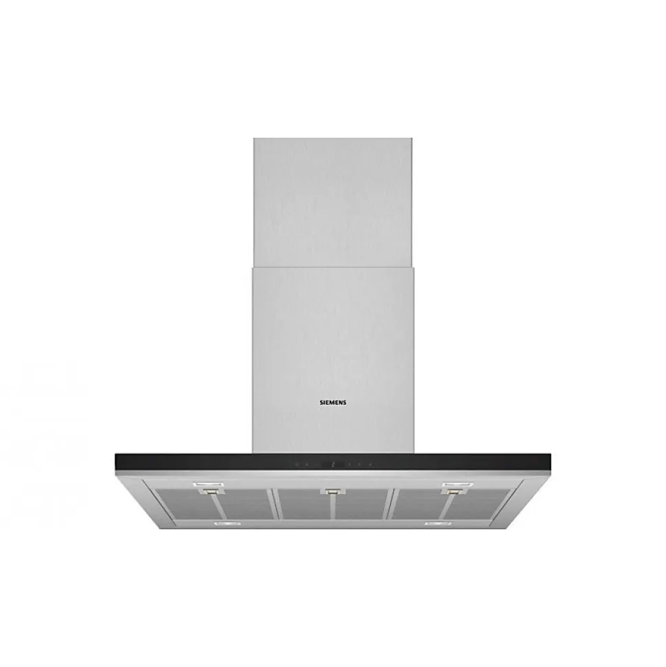 Hotte décorative îlot 90 cm 867m3/h inox Siemens LF98BIP50 iq500