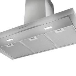 Hotte décorative murale Universel l. 90 cm KBCT900XE Smeg inox