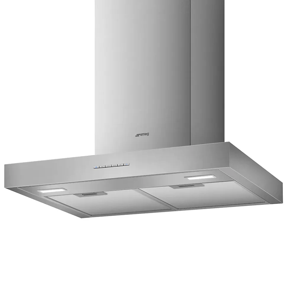 Hotte décorative murale Universel l. 60 cm KBT600XE Smeg inox