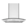 HOTTE DECORATIVE MURALE 60 CM - VERRE ET INOX - 559 m3 - 200W - 60dB