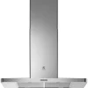 Hotte decorative murale EFF90462OX Série 600 90 cm Inox