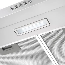 Hotte droite en acier inoxydable inox L. 60 cm NNTSHS60EU