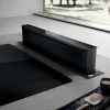 Hotte encastrable au plan de travail noir L. 90 cm Pandora Elica