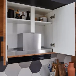 Hotte encastrable connectée GoodHome GHIH80, 80 cm