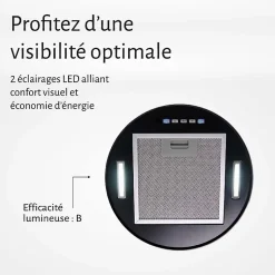 HOTTE ILOT ASPIRANTE PETROSIA - NOIR - BELDEKO