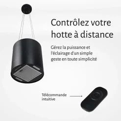 HOTTE ILOT ASPIRANTE PETROSIA - NOIR - BELDEKO