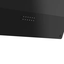 Hotte inclinée PlasmaSense GoodHome GHAG60 en verre noir