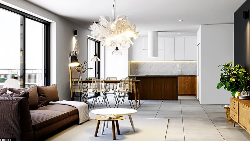 Hotte Îlot Aspirante Silencieuse - 39 cm - 715 m3/h - WERENISO - Blanc