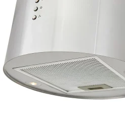 Hotte îlot ronde inox Cooke & Lewis CLROIS30, 35 cm