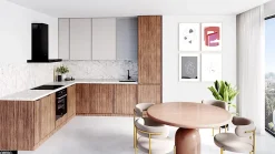 Hotte Murale Aspirante Silencieuse - 60 cm - 596 m3/h - LONATIO - Noir