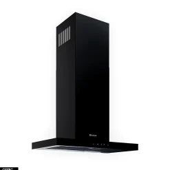 Hotte Murale Aspirante Silencieuse - 60 cm - 555 m3/h - AVENTELIO - Noir