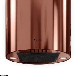 Hotte Murale Aspirante Silencieuse - 39 cm - 570 m3/h - LOBELIO - Vin Cuivre