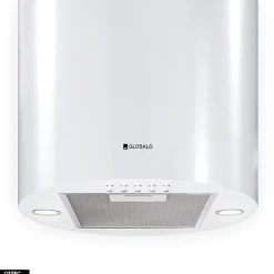 Hotte Murale Aspirante Silencieuse - 39 cm - 570 m3/h - LOBELIO - Blanc