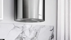 Hotte Murale Aspirante Silencieuse - 39 cm - 570 m3/h - LOBELIO - Inox