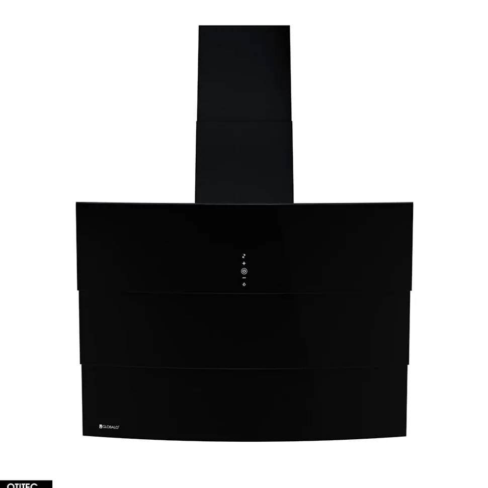 Hotte Murale Aspirante Silencieuse - 75 cm - 720 m3/h - VINTIO - Noir