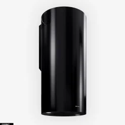 Hotte Murale Aspirante Silencieuse - 39 cm - 570 m3/h - LOBELIO - Noir