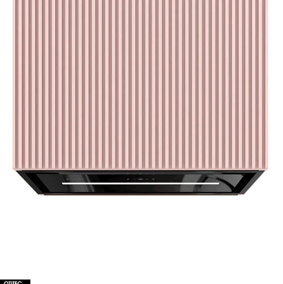 Hotte Murale Aspirante Silencieuse - 60 cm - 720 m3/h - LOWIO - Rose Velour