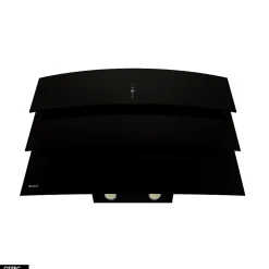 Hotte Murale Aspirante Silencieuse - 90 cm - 720 m3/h - VINTIO - Noir