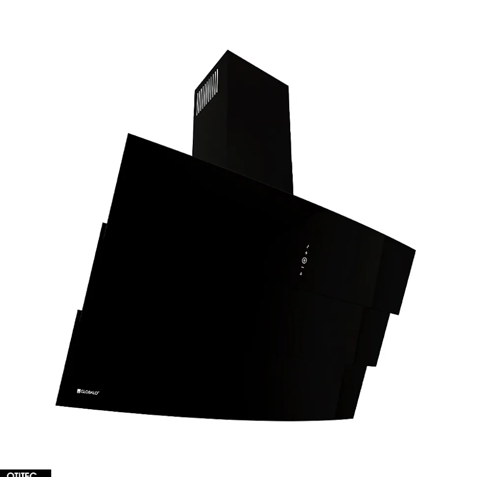 Hotte Murale Aspirante Silencieuse - 90 cm - 720 m3/h - VINTIO - Noir