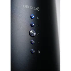 HOTTE MURALE CYLINDRE RONDE SPIRO - NOIR / BELDEKO