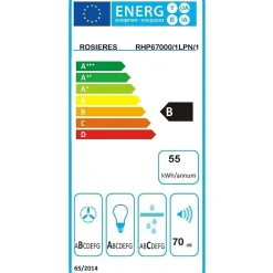 HOTTE MURALE ROSIERES RHP67000/1LPN/1