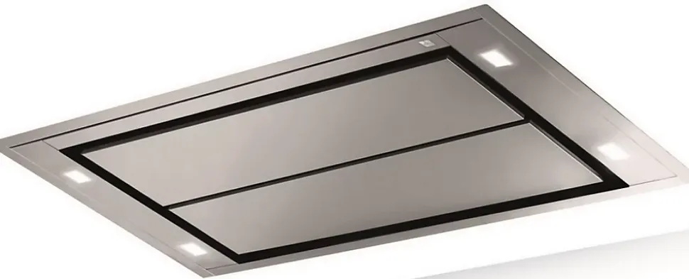 Hotte plafond 99cm 650m3/h inox Roblin 6209269 inspiration 1000