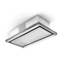 Hotte plafond Elica CLOUD SEVEN inox et blanc 90 cm recyclage