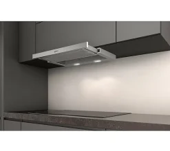 Hotte télescopique 60cm 389m3/h argent métallisé Neff D46BR22X1