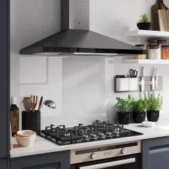 Hotte trapèze Cooke & Lewis GHCH90LKSS 90 cm inox