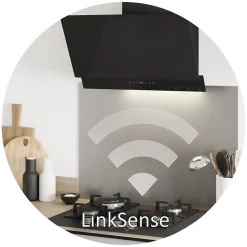 Hotte trapèze inox GoodHome GHCH60LKSS, 60 cm