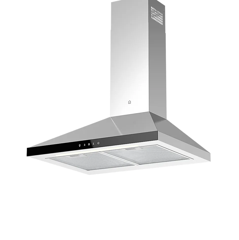 Hotte trapèze inox GoodHome GHCH60LKSS, 60 cm