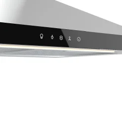 Hotte trapèze inox GoodHome GHCH60LKSS, 60 cm