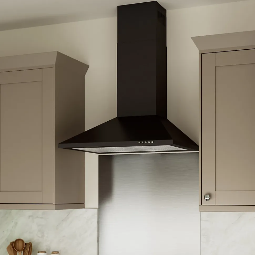 Hotte trapèze NNCHHB60EU noir, 60 cm