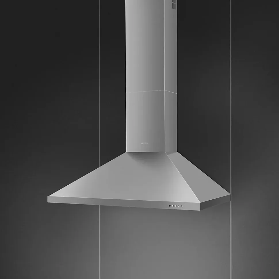 Hotte trapèze Smeg KDC91XE3 inox, 89,8 cm