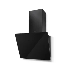 Hotte verticale inclinée TWEET 550mm verre noir - classe C - débit max FABER - 5476140