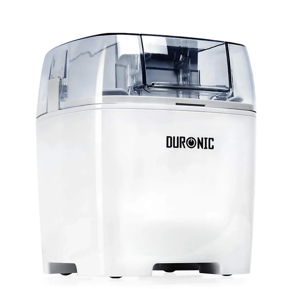 IM540 Sorbetière électrique Capacité de 1,5 litre Cuve en inox Turbine Desserts glaces yaourts glacés faits maison Duronic