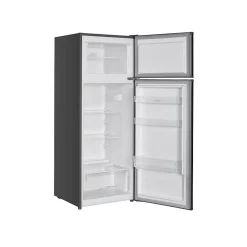 INDESIT Réfrigérateur 2 portes 206 litres inox - I55T0412X