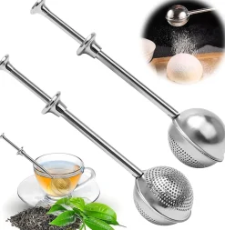 Infuseur à thé en vrac en acier inoxydable 304