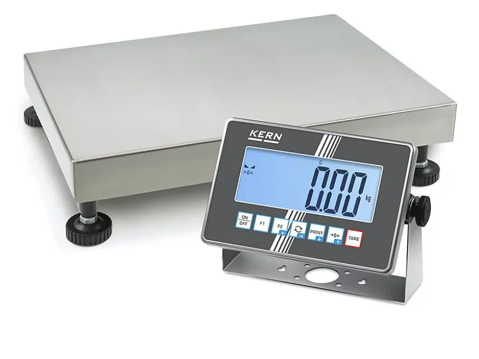 IoT-Line Balance plateforme avec afficheur en inox IXC K-2LM - Kern - l0.1- L0.1- P0.1- h0.1-