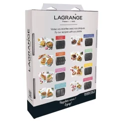 Jeu de plaques 4x7 pour gaufrier premium Lagrange 010922