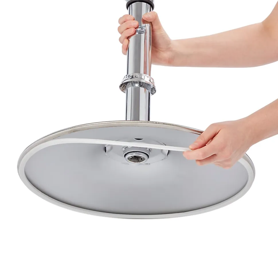 Joint de protection rond pour pieds de tabouret GoodHome blanc