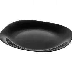 KADAX Assiette à dîner 28 cm Ensemble d'assiettes à dîner Noir