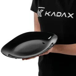 KADAX Assiette à dîner 28 cm Ensemble d'assiettes à dîner Noir