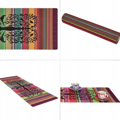 KADAX Chemin de Table Nappe Feutre Antitache 95x33 cm